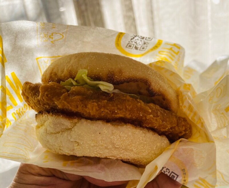 食べ応え抜群。チキンクリスプマフィン