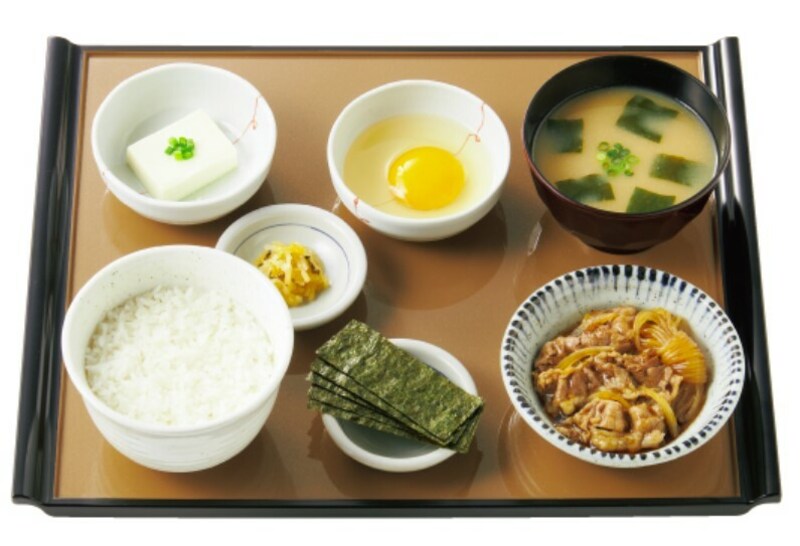 ミニすき焼き朝食