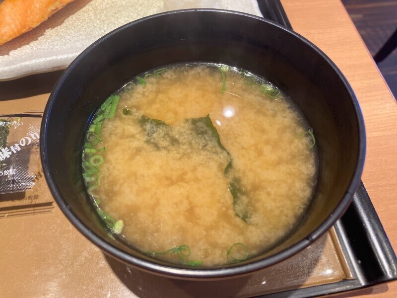 朝朝食に欠かせない味噌汁
