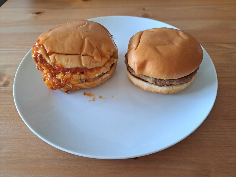 モスバーガーの「モスバーガー」と「ハンバーガー」