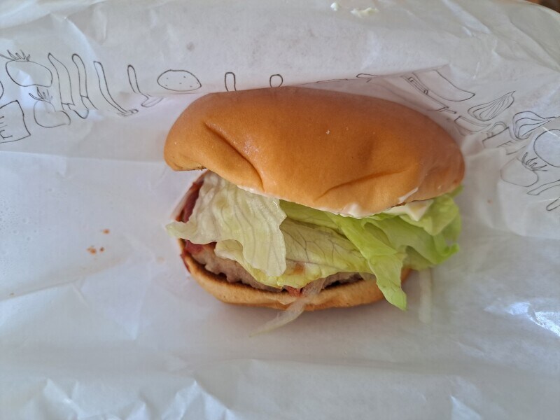 モスバーガー「モーニング野菜バーガー」