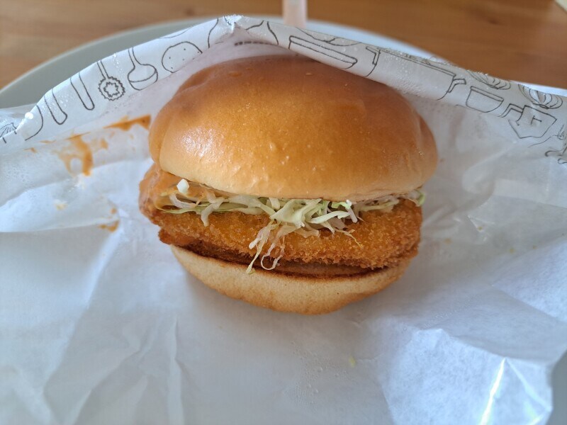 モスバーガーの「チキンバーガー」
