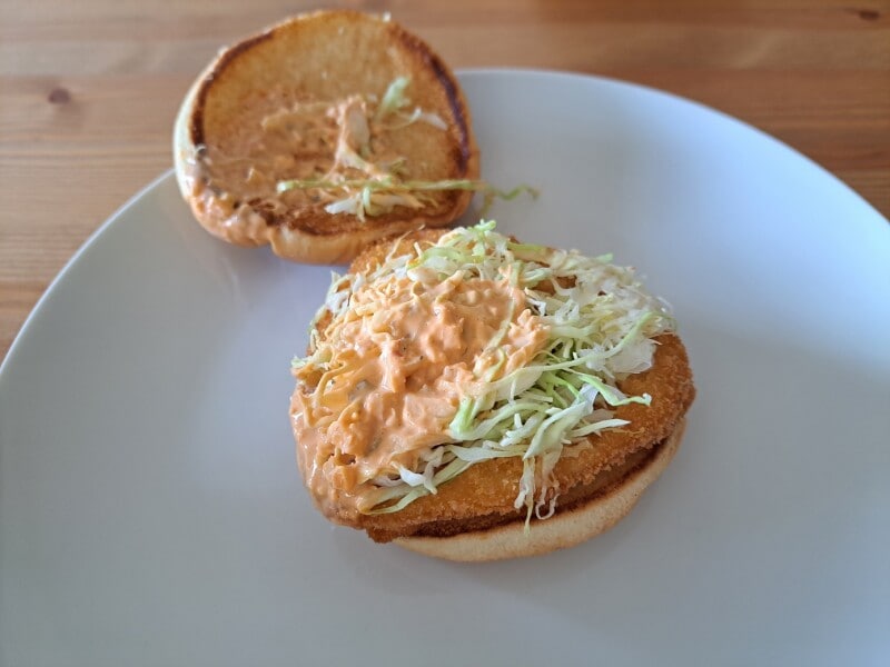 モスバーガーの「チキンバーガー」