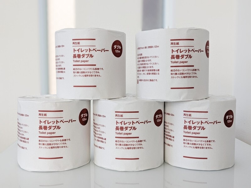 無印良品のトイレットペーパー