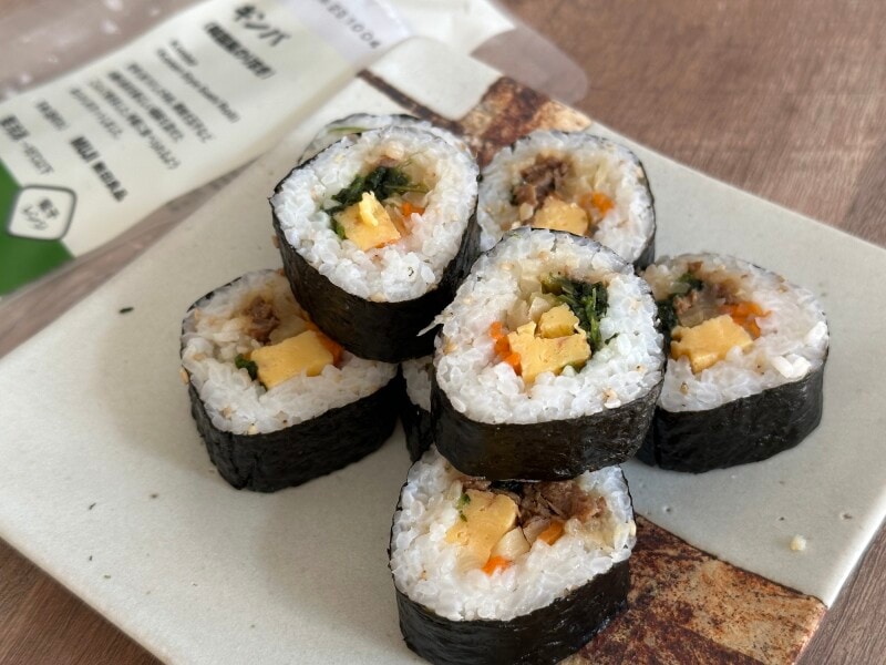 無印良品の冷凍食品キンパ