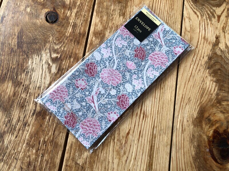 「セリア×ウィリアム・モリス」の「長形4号封筒」