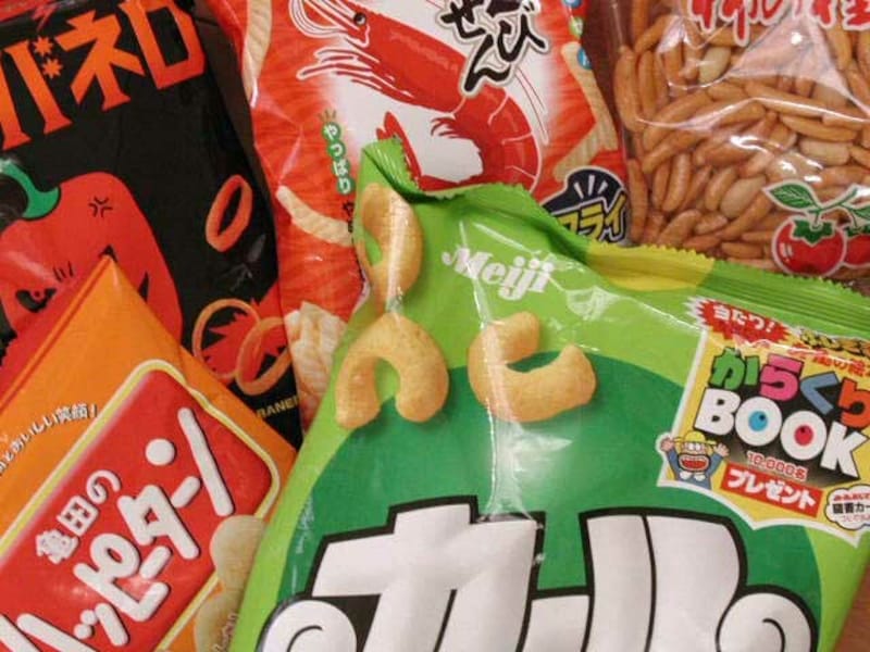 2005年のやめられないお菓子たち