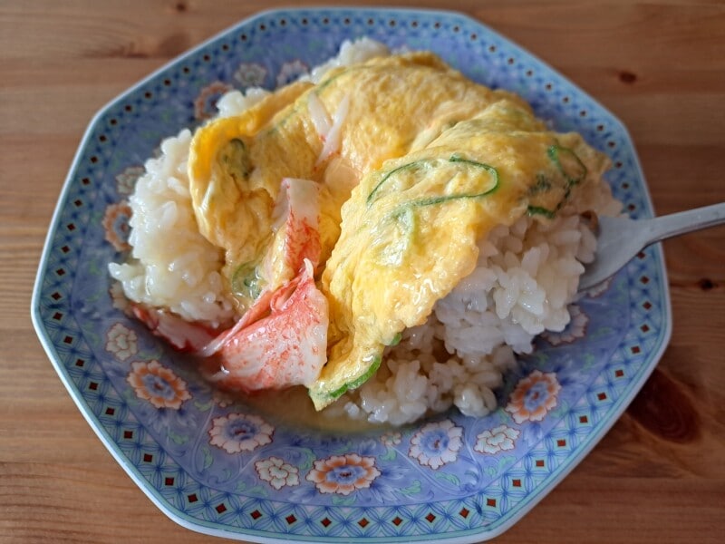 餃子の王将の「天津飯」