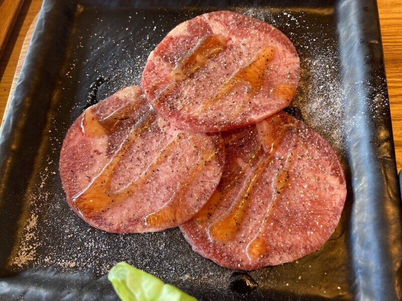 牛タンは黒毛和牛定食で食べられる