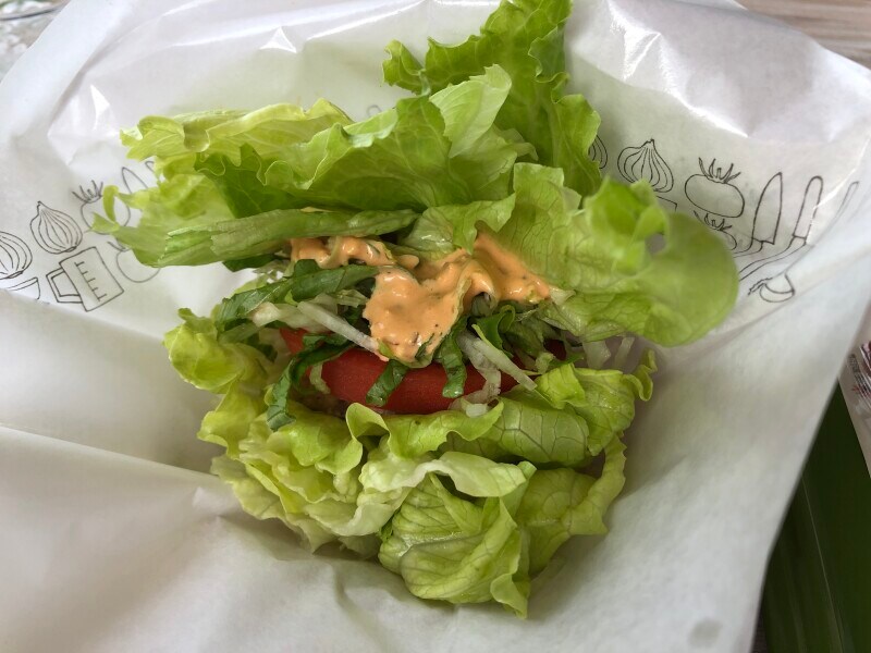 モスバーガーの「モスの菜摘（なつみ） ソイモス野菜」