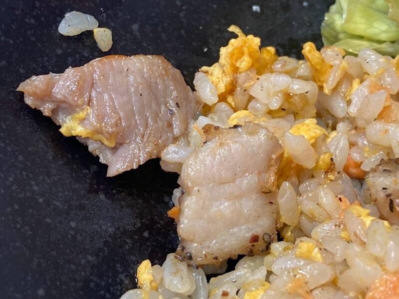 燻した香味豚バラが味わい深い