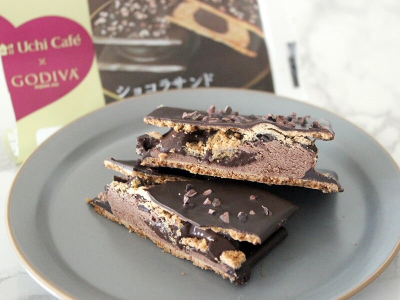 ローソン「Uchi Café×GODIVA　ショコラサンド」