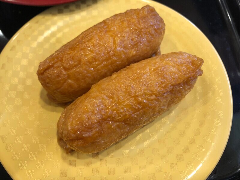 いなり寿司は、ちょっと甘め