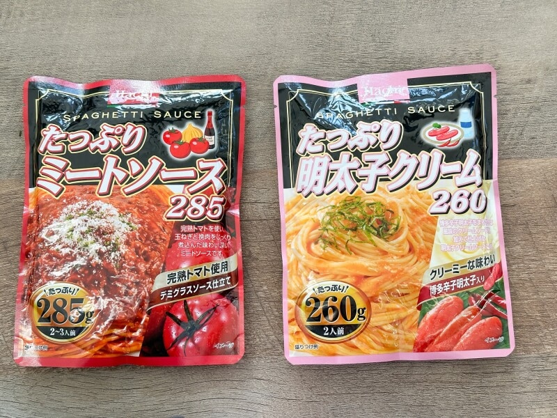 ダイソーで買えるハチ食品のパスタソース
