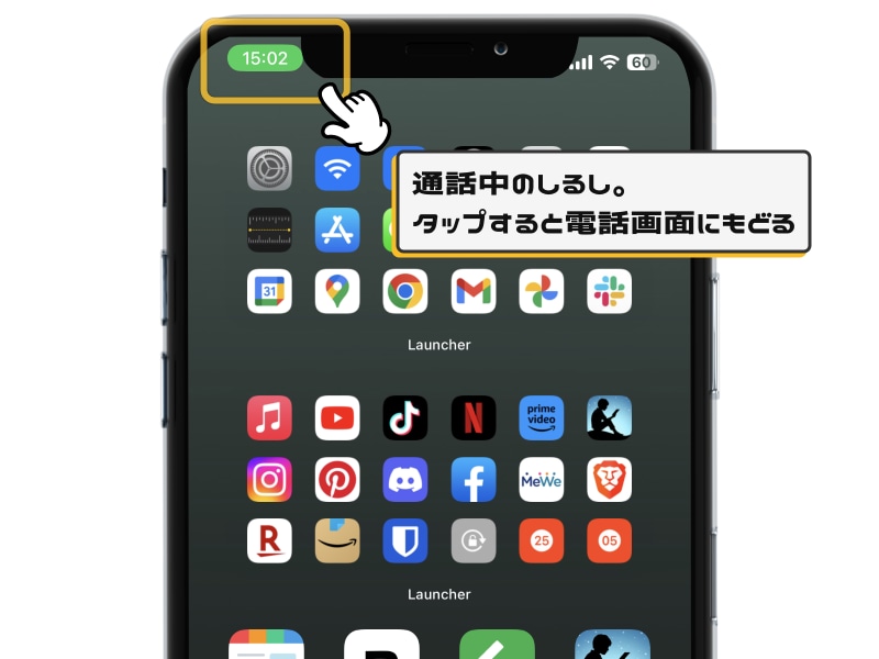 iPhoneの着信時に使えるテクニック