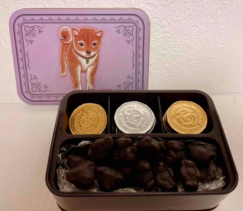 ミュゼ・ドゥ・ショコラ テオブロマ／「SDC0115 コインチョコ、ベアグミアソート」（2951円）