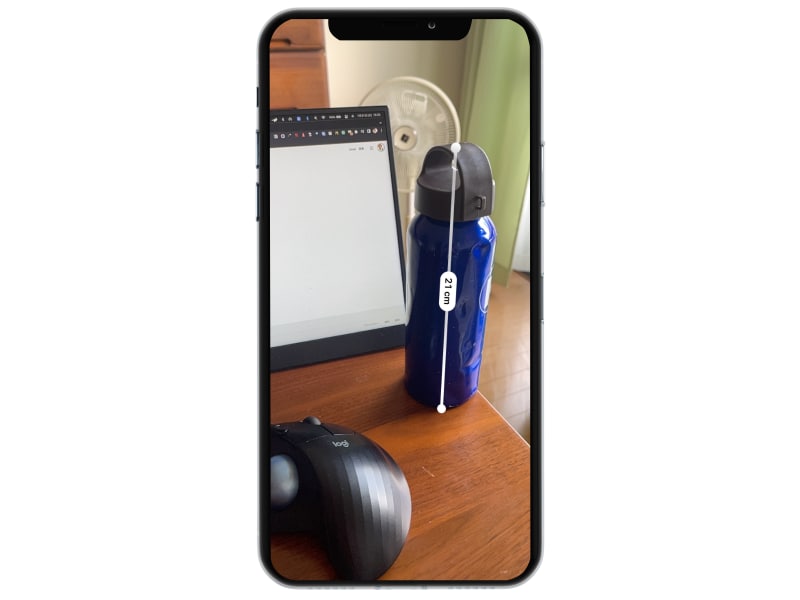 iPhoneの計測アプリの精度に感動