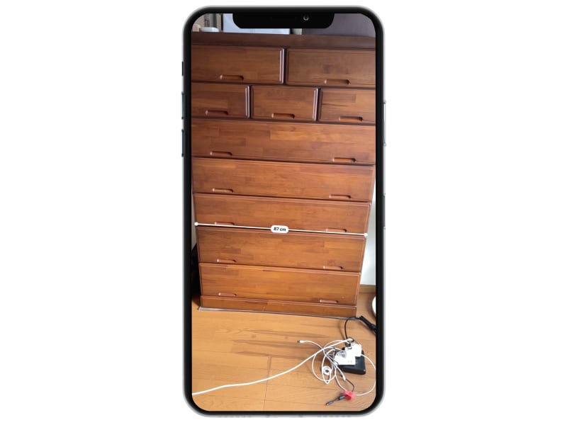 iPhoneの計測アプリの精度に感動