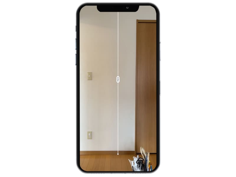 iPhoneの計測アプリの精度に感動