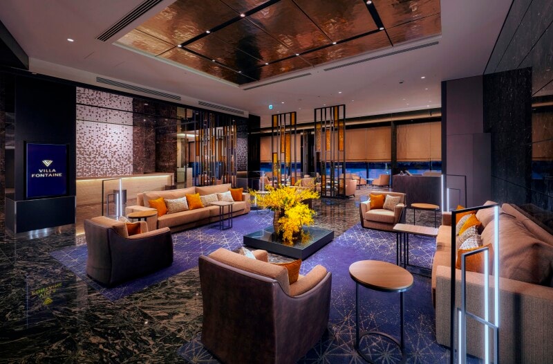 住友不動産 ホテルヴィラフォンテーヌ プレミア 羽田空港のロビー