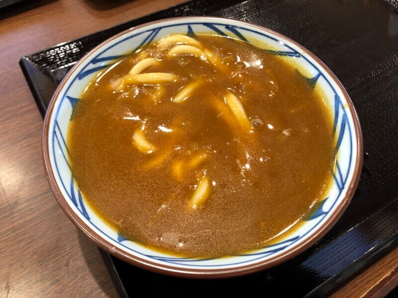 丸亀製麺のカレーうどん