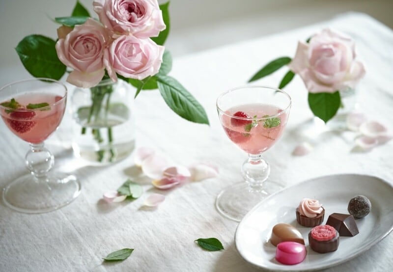 モロゾフ「花と酒とチョコレート」