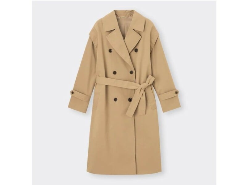 ジーユー 2WAYトレンチコート 4990円(税込)