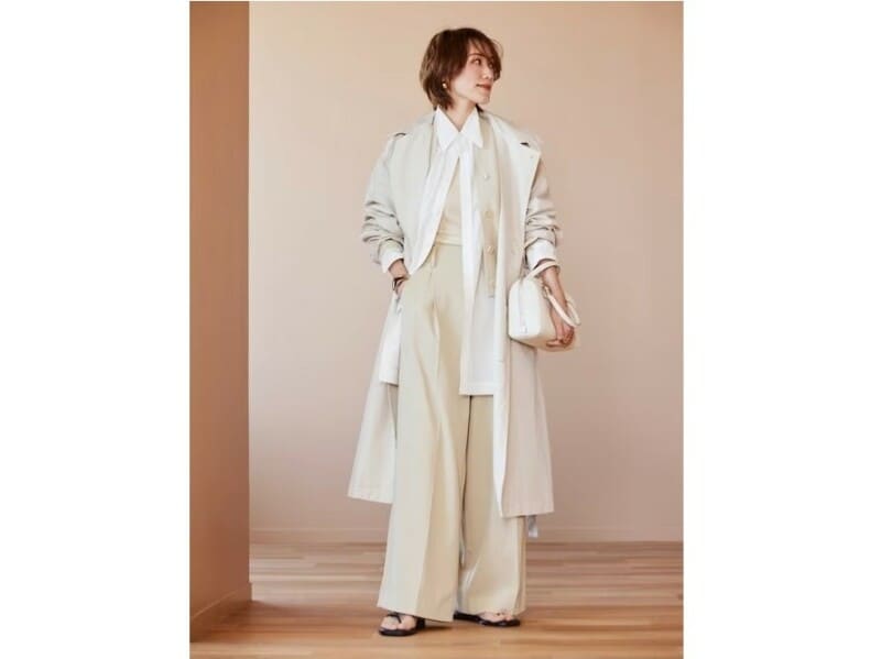 淡いトーンも重ねることで奥行きが出て、おしゃれ度もアップ 出典:WEAR