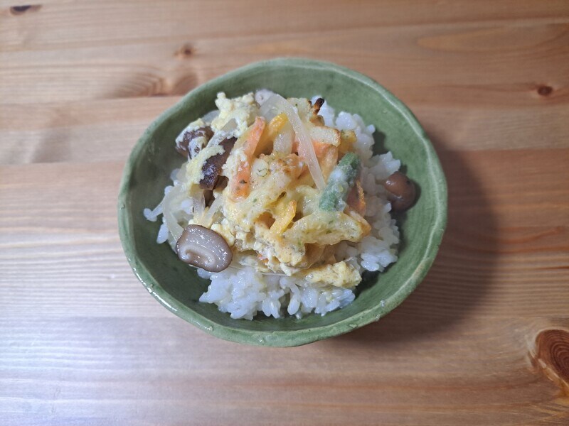 業務スーパーの「ミニ野菜かき揚げ」
