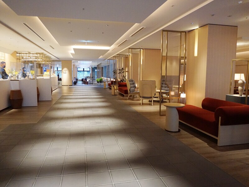 ハイアット プレイス 京都のロビー