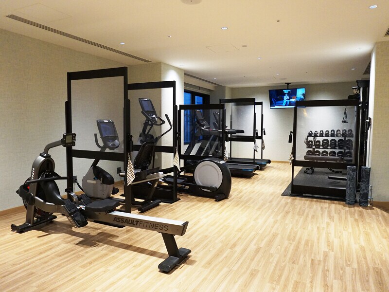ハイット プレイス 京都のフィットネスルーム