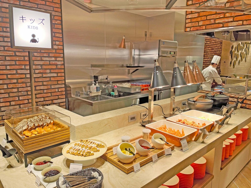 一番奥にあるキッズコーナー