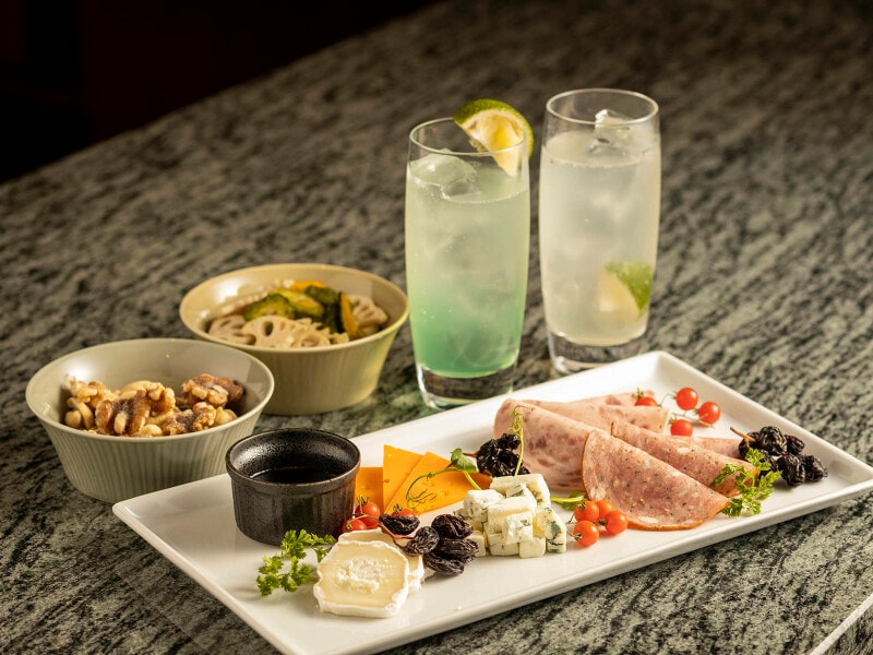 カフェ&バー「LOUNGE」のメニュー(一例)