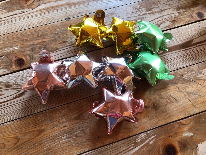 数を集めて、可愛らしく飾りたい