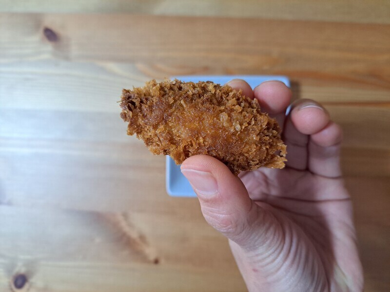 業務スーパーの「冷凍かきフライ」