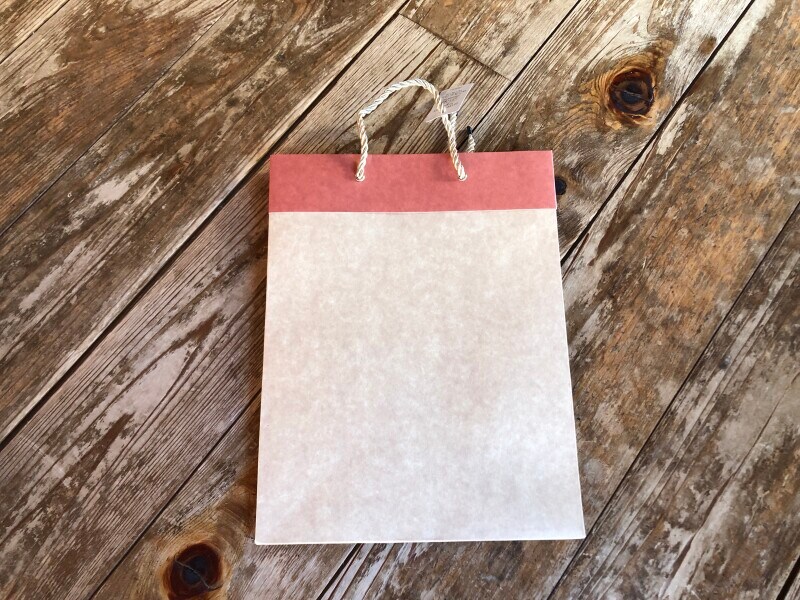 ダイソーの「シンプルクラフト紙袋」