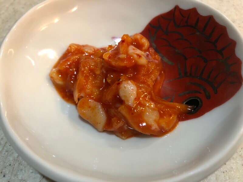 業務スーパーの冷凍「タラチャンジャ」は辛さもあって、ご飯が進む