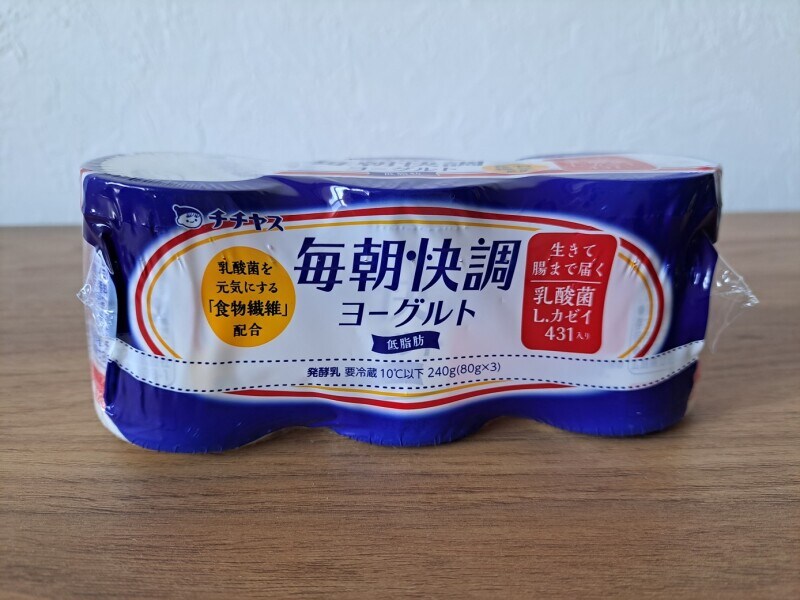 業務スーパーの「朝から快調ヨーグルト」