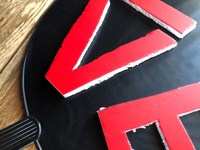 厚みがあるので立体的になる