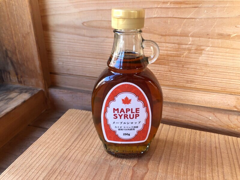 業務スーパーの「メープルシロップ」
