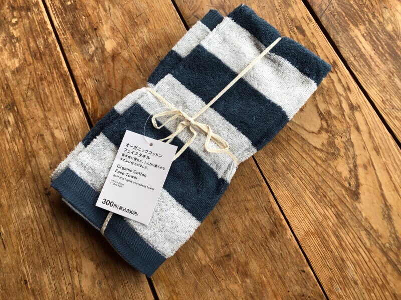 スタンダードプロダクツの「オーガニックコットンフェイスタオル」