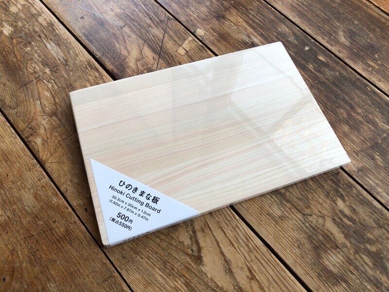 スタンダードプロダクツの「ひのき　まな板」