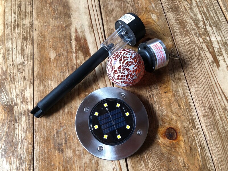 ダイソーのソーラーライト、おすすめ3つ