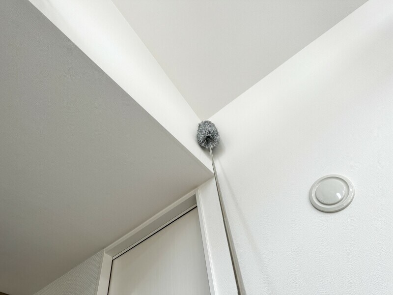 伸縮するハンディモップ