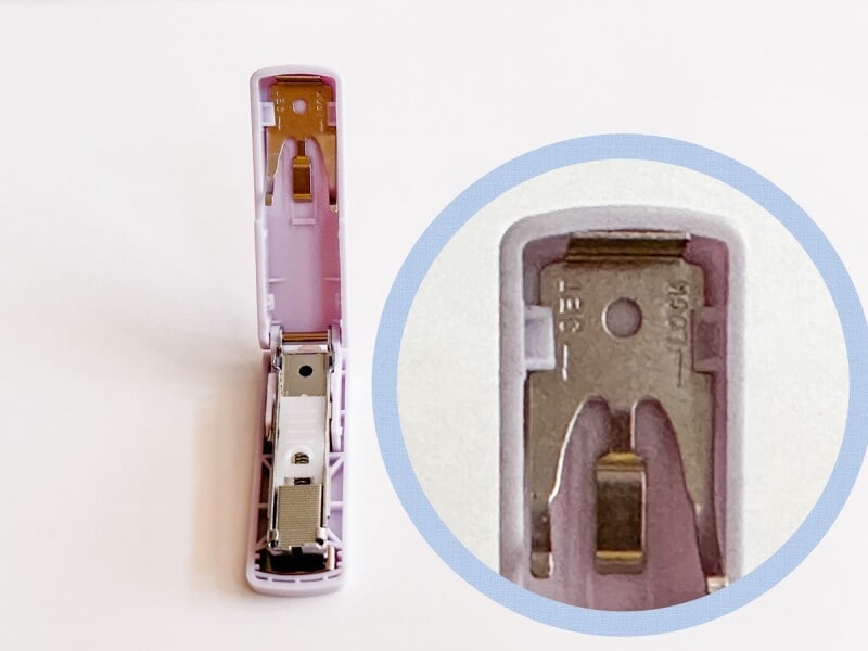 コンパクトホッチキス使い方