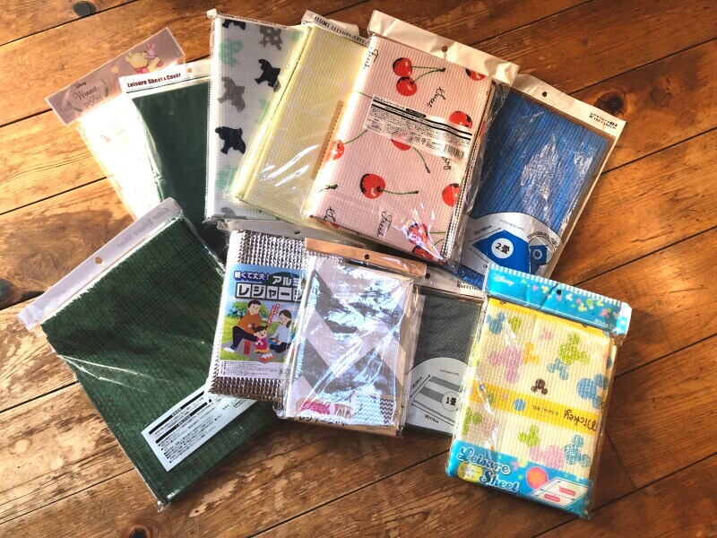 セリアのレジャーシート、おすすめ11選