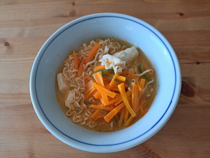 業務スーパーの「ノンフライ乾麺」　