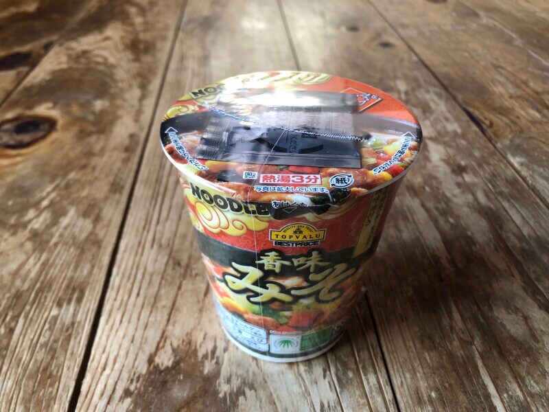 トップバリュの「コクウマなスープ NOODLE 香味みそ」