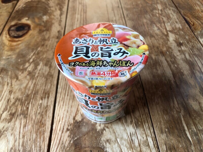 トップバリュの「コクのある海鮮ちゃんぽん 」