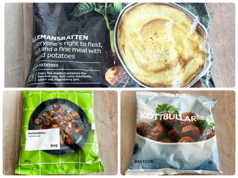 イケアレストランでも人気のマッシュポテトとミートボール